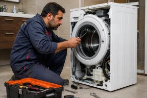 هزینه تعمیر ماشین لباسشویی