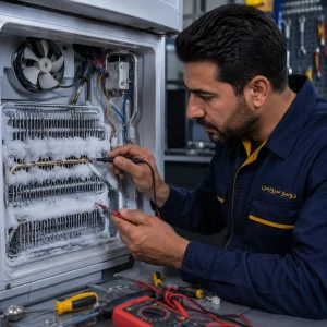 تعمیر سیستم دیفراست یخچال نوفراست
