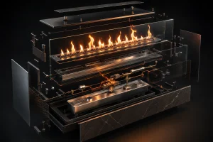 عیب یابی مشکلات شومینه الکلی و سیستم احتراق