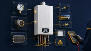 عیبیابی و بررسی مشکلات پکیج بوتان
