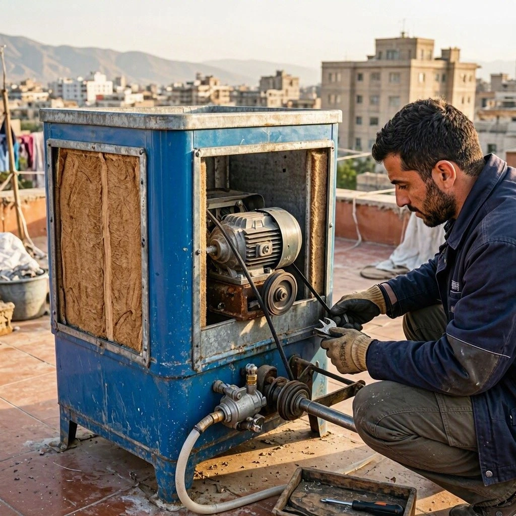 تعمیر کولر آبی ایرومکس
