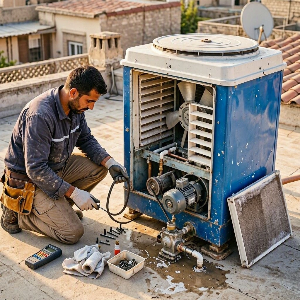 تعمیر کولر آبی برفاب