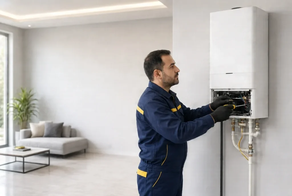 تعمیر آبگرمکن در سعادت آباد توسط تعمیرکار متخصص
