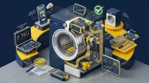 مراحل تعمیر ماشین لباسشویی از عیب یابی تا تست نهایی