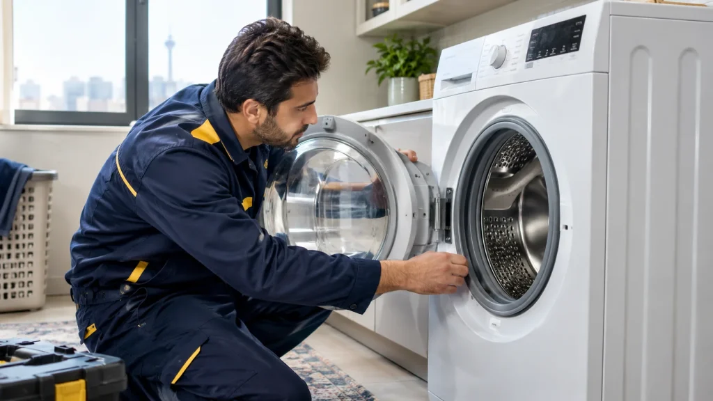تعمیر دیگ لباسشویی توسط تعمیرکار متخصص در منزل
